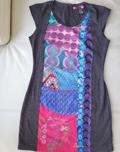 Desigual gorgeous multicolored sleeveless dress